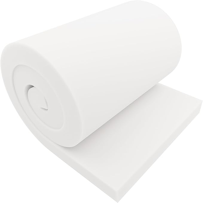 GoTo Foam 2" Height x 36" Width x 72" Length 44ILD (Firm) Upholstery Cushion Made in USA
