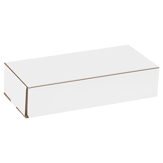 Box USA BM942 9"L x 4"W x 2"H, White (Pack of 50)