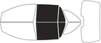 Rvinyl Window Tint Kit Compatible with Ford Edge 2007-2014 - Black 20% - Single Ply No Bubble Film - Do it Yourself Vehicle Back Precut Kit