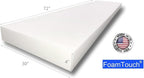 FoamTouch Upholstery Foam Cushion High Density 4'' Height x 30'' Width x 72'' Length