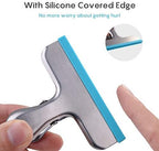 HOUSE AGAIN 12 Pack 3 Sizes Stainless Steel Chip Bag Clips Covered with Silicone - NO More Sharp Edges - Air Tight Seal Bag Clips, 5 Inches, 3 Inches and 2.5 Inches