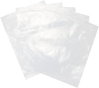 13" X 18" (500 Bags) 2 Mil Clear Reclosable Zip Plastic Poly Bags with Resealable Lock Seal Zipper