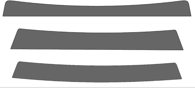 Rvinyl Window Tint Kit Compatible with Chevrolet Tahoe 2015-2020 - Windshield Strip Visor - 35%