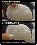VViViD Clear Gloss Paint Protection Bulk Vinyl Wrap Film 8 Inch Roll Including 3M Squeegee and Black Felt Applicator (8 Inch x 60 Inch)