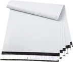Metronic Poly Mailers 24×24 50 Pcs Large Shipping Bags for Clothes Plastic Mailers Strong Self Seal Adhesive Shipping Envelopes for Small Business Tear-resistant Mailer Bags Mailing Envelopes White