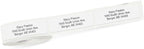 Personalized Return Address Labels, Roll of 125 Gloss White Self-Adhesive Labels Without Dispenser, Customize with Name & Shipping Address, Colorful Images