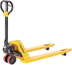 Global Industrial Industrial Duty Narrow Pallet Jack with 21" W x 36" L Forks, 5500 lb. Capacity, Manual Pallet Truck for Warehouse, Manufacturing and Retail