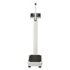 VEVOR Medical Digital Scale, Professional Physician Scale for Weight Height, Multi-Function Medical Physician Scale with Built-in Height Rod, 2 Unit (kg/lb), BMI for Home Hospital Gym, 660LBS Capacity