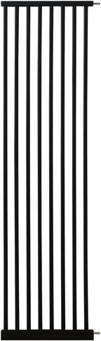 Lumizone Extra Tall Pet Gate 55.12" High Pressure Mounted 16.73" Wide Extension kit 1.37" Gap (16.73" W, Black)