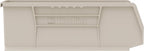 Akro-Mils 30234 AkroBins Plastic Storage Bins, Space-Saving Stackable Bins for Garage, Pantry, Craft Organization, 15" x 5" x 5", Clear, 12-Pack