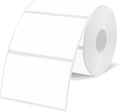 2x3 Inch White Thermal Labels, 200 Blank Stickers for Price, Barcode, Mailing, Name, DIY Custom Logo Design