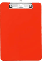 Red Nursing Clipboard with Pen Holder,Plastic Clip Boards 8.5x11 Heavy Duty,A4 Letter Size, Cute Clipboards for Women Kids Teacher,Classroom Office Home