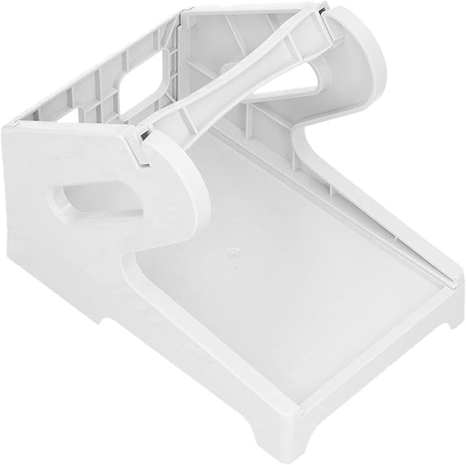 Label Holder 2 in 1 Multifunctional Removable Print Shipping Label Holder for Thermal Label Printers ABS Material 20 x 13.5 x 15cm 1 Set