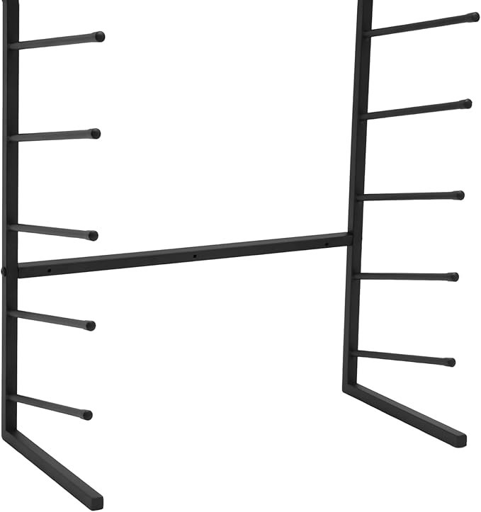 Wall Mount Art Print Blueprint Holder, 9-Tier Blueprint Holder, 15lbs Each Tier Load-bearing Capacity, Wall Mount Blueprint Storage Rack for Frequently Work with Blueprints and Rolled Documents