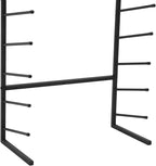 Wall Mount Art Print Blueprint Holder, 9-Tier Blueprint Holder, 15lbs Each Tier Load-bearing Capacity, Wall Mount Blueprint Storage Rack for Frequently Work with Blueprints and Rolled Documents