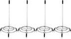 4PCS Check Spindle, Receipt Holder Spike, Stainless Steel Bill Fork, Memo Holder Spike