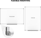 Lockways 48 x 36 Inch White Board 2 Pack | 4 x 3 Dry Erase Boards Magnetic Whiteboard for Office School and Home