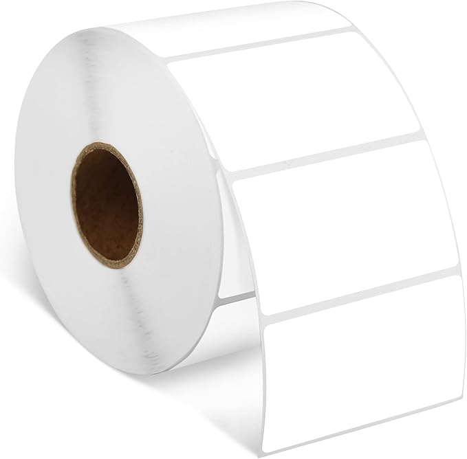 iDPRT 2.28' 1.18' Multi-Purpose Direct Thermal Labels (58mm30mm), Self-Adhesive Thermal Sticker for Address, Barcode, Compatible with iDPRT, Rollo, Zebra, etc, 1 Roll - 1000pcs, White