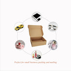 Shipping Boxes Corrugated Cardboard Mailer Boxes Literature Mailer for Packaging Small Business Craft Gifts Giving Products (Brown, 12x9x4)