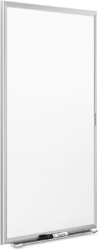 Quartet Magnetic Dry Erase White Board, 48"W x 36"H Whiteboard, Nano-Clean Surface Resists Ink Stains, Silver Aluminum Frame (SM534)