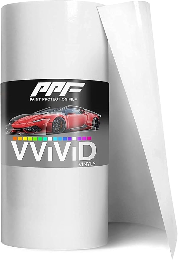 VViViD High Gloss Paint Protection Film (PPF) 12" x 1800" inch Self Healing Wrap Guard