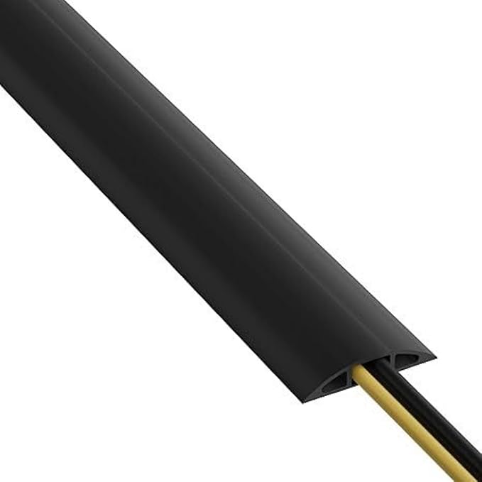 Floor Cable Cover Strips SelfAdhesive Cord Organizers for Wall Durability Wear Resistant for Wall Protections