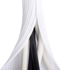 20ft - 1/2 inch White Cable Sleeve, Cable Organizer for Desk PC TV Computer, Wire Protector Cable Wrap Cover, Cord Management for Home Office