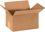 Secure Seal - 8x6x5 Pack of 100 Corrugated Cardboard Packing Shipping Mailing Moving Carton Boxes