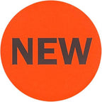 NextDayLabels - Neon Red Color, Round Labels/Great to use for Inventory Control, Grocery, Sales, Clothing Stores, Stickers 2" - 500 Labels Per Roll, 1 Roll Per Package (New)