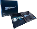 Activewrap Reusable Ice Packs for Injuries - Hot and Cold Gel Compress for Injury Recovery and Pain Relief, Soft, Flexible Leakproof Pad for Back, Knee, Hip, & Shoulder - Large Square (10 x 10 Inches)