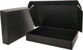 Black Shipping Boxes for Small Business Pack of 25-11x8x2 inches Cardboard Corrugated Mailer Boxes for Shipping Packaging Craft Gifts Giving Products