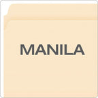 Pendaflex Manila Fastener Folders, Letter Size, 1 Fastener, Straight Cut, 50/BX (FM211)