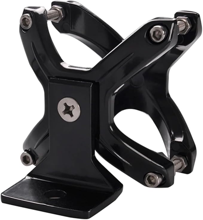 Adjustable LED Work Light Bracket for 2-3 Inch Tube Bumper Bar Roll And Cage Universal X-Clamp Mount Mounting