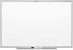Quartet Magnetic Dry Erase White Board, 60"W x 36"HWhiteboard, Nano-Clean Surface Resists Ink Stains, Silver Aluminum Frame (SM535)