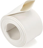 Chanzon 3:1 Ratio 1/2" (12.7mm) Heat Shrink Tubing - Marine Grade Waterproof Adhesive Lined - 4Ft Roll (1.22M Total Length) White Polyolefin Sleeving Wrap Shrinking 3 to 1 Ratio 1pcs