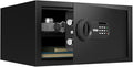 RPNB Deluxe Safe and Lock Box,Digital Keypad Safe Box,Steel Alloy Small Safes, Keypad Lock,Perfect for Home Office Hotel Business Jewelry Cash Use Storage,1.0 Cubic Feet