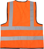 zojo High Visibility Reflective Vests,Adjustable Size,Lightweight Mesh Fabric, Wholesale Safety Vest for Outdoor Works