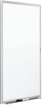 Quartet Whiteboard, Dry Erase Board, Magnetic, 6' x 4', Nano-Clean Surface Resists Ink Stains, Accessory Tray and 1 Dry Erase Marker, Silver Aluminum Frame (SM537)