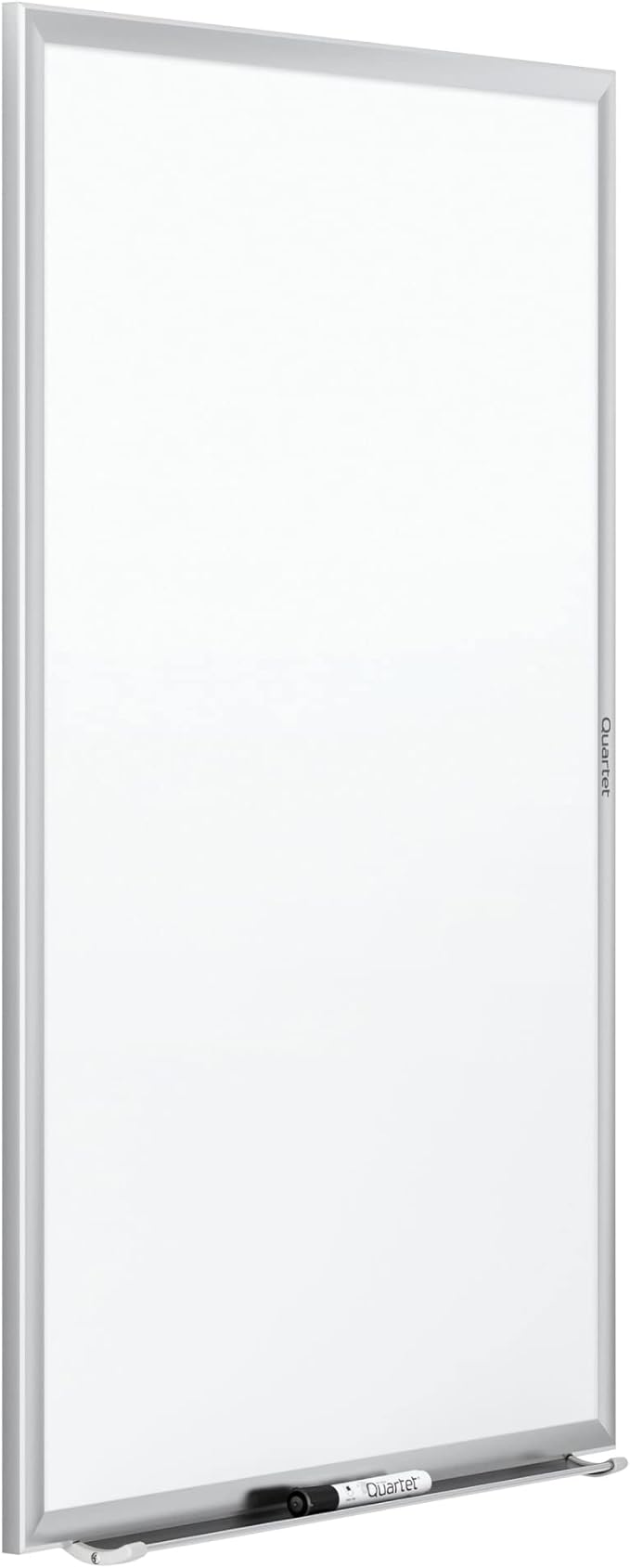 Quartet Whiteboard, Dry Erase Board, Magnetic, 6' x 4', Nano-Clean Surface Resists Ink Stains, Accessory Tray and 1 Dry Erase Marker, Silver Aluminum Frame (SM537)