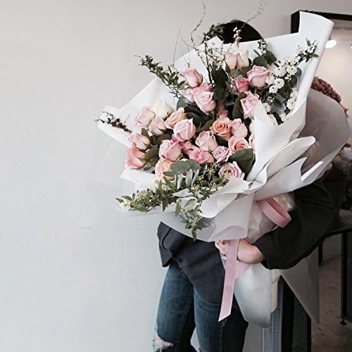 RUSPEPA White Kraft Paper Roll - 36 inches x 100 feet - Recyclable Paper Perfect for Wrapping, Craft, Packing, Floor Covering, Dunnage, Parcel, Table Runner