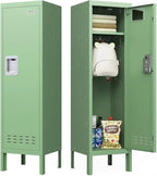 Metal Kids Locker,Metal Cabinet Storage Lockers,Lockable for Employees with Door,54" Height Steel Locker,Lockable Steel Locker for Children's Room, Playroom, School,Gym
