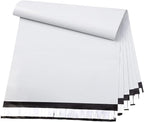 Metronic Poly Mailers 19x24 Inch 100 Pcs | Large Shipping Bags for Clothing, Small Business | Strong Thick Mailing Bags with Self Adhesive | Waterproof and Tear-Proof Large Package Bags in White