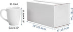 Hoikwo 10x5x5 Shipping Boxes Set of 25, White Corrugated Cardboard Box for Small Business for Packaging Mailing