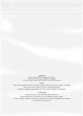 iMailer - 200 Count - 18" x 24" Clear Plastic Poly Bags with Suffocation Warning Self Seal 1.6 Mil for Clothing, T-Shirts, Pants-Resealable Adhesive,Not Strong