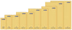 Kraft Bubble Mailers 50 Pack, 14.5 x 20 Inch Padded Shipping Envelopes, Yellow Mailing Envelopes for Documents & Packages, Durable & Lightweight, Made in USA