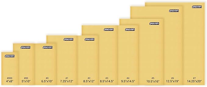 Kraft Bubble Mailers 200 Pack, 9.5 x 14.5 Inch Padded Shipping Envelopes, Yellow Mailing Envelopes for Documents & Packages, Durable & Lightweight, Made in USA