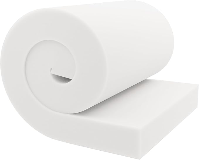 GoTo Foam 5" Height x 36" Width x 72" Length 44ILD (Firm) Upholstery Cushion Made in USA