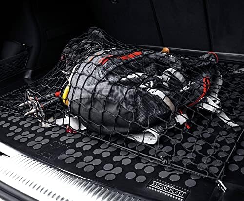 REZAW - PLAST Rubber Car Floor Mat Compatible with 2013 2014 2015 2016 2017 2018 2019 Mercedes Benz CLA Cargo Mat /C117/ All Weather Custom Fit Tailored Anti Slip Black