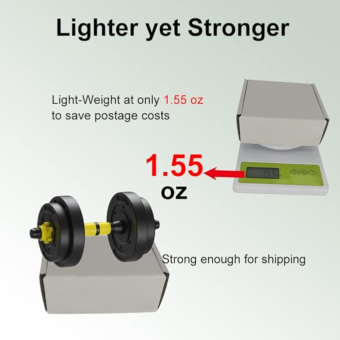 5x5x2'' Small Shipping Boxes 25 Pack, White Corrugated Cardboard Literature Mailers, Mailing Packaging Supplies for Small Business (W552-25)