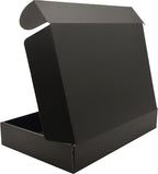 Black Shipping Boxes for Small Business Pack of 25-11x8x2 inches Cardboard Corrugated Mailer Boxes for Shipping Packaging Craft Gifts Giving Products